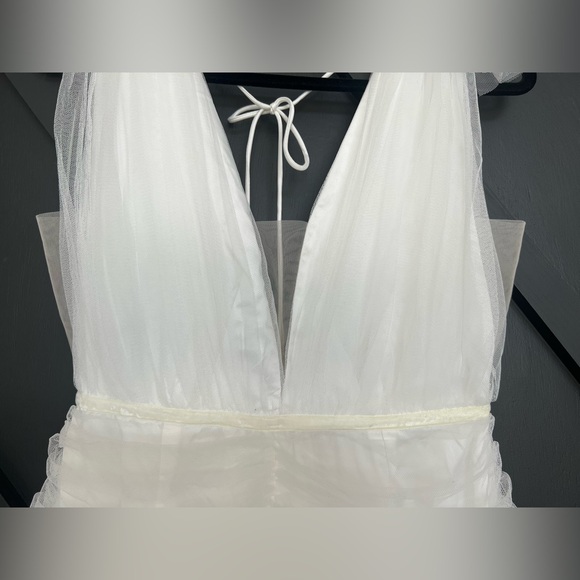 Petal & Pup White Tulle Mini Dress - Picture 8 of 15